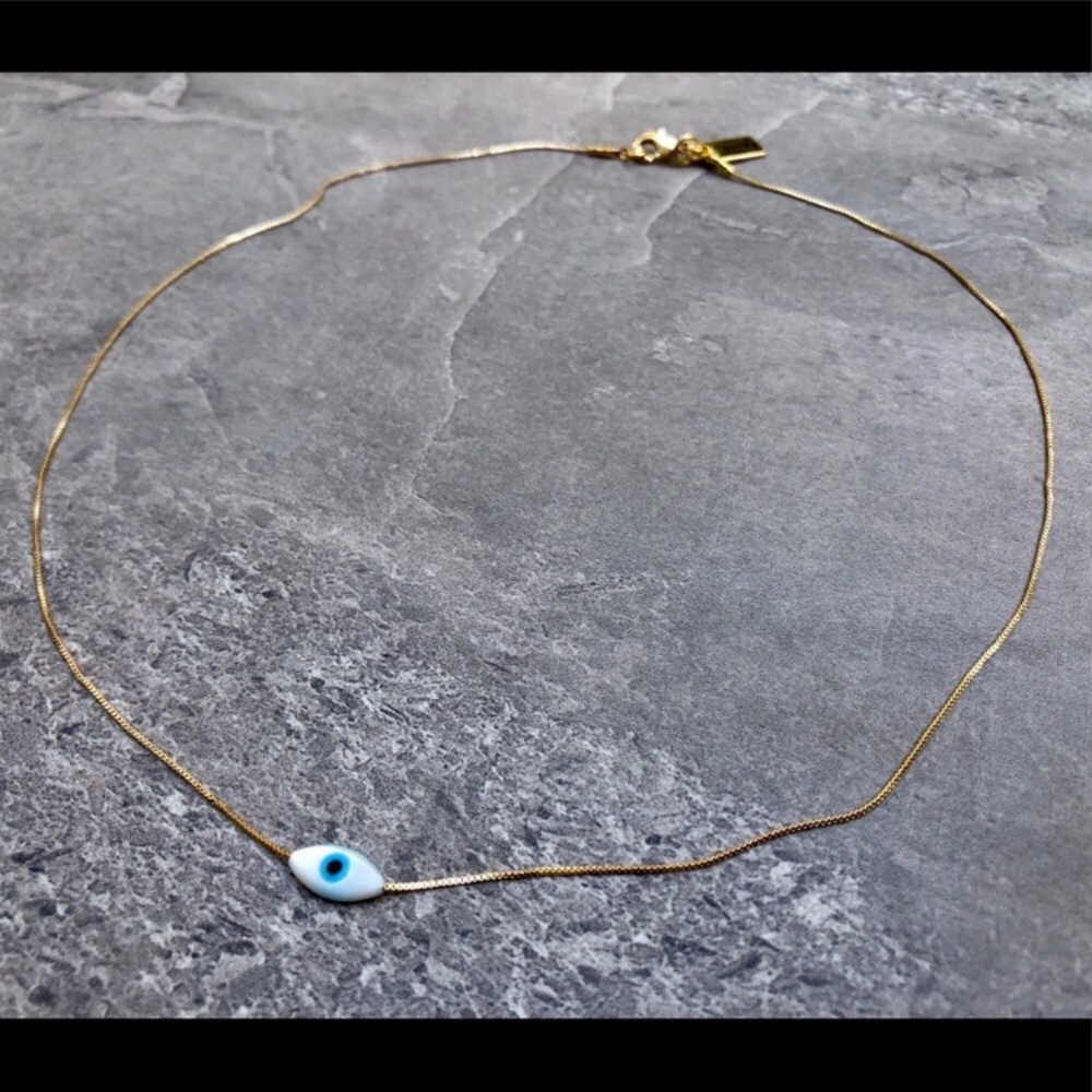 ❗️LAST❗️Dainty Evil Eye Necklace - Picture 6 of 8